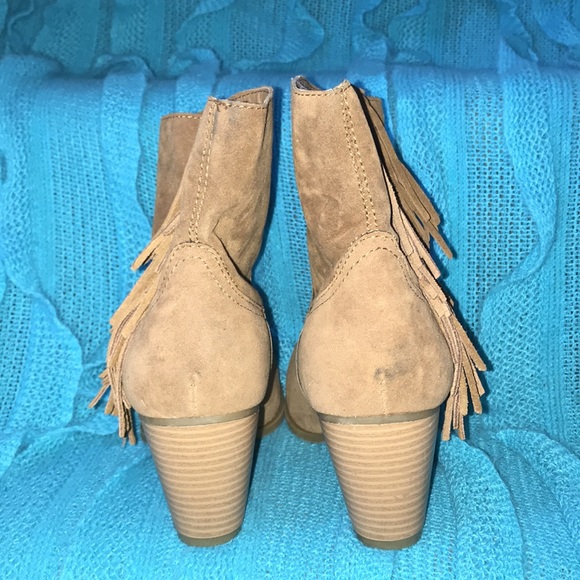 🥾 Rampage Fringe Ankle Boots FF24 - Picture 3 of 4